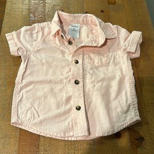 Baby boys button shirt